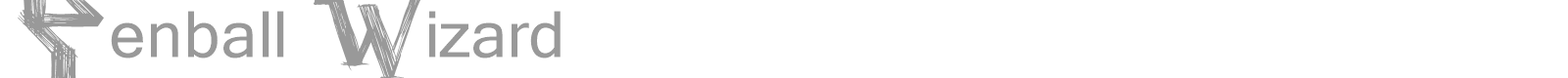Penball Wizard font preview