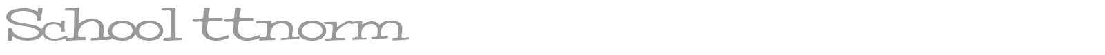 School font preview