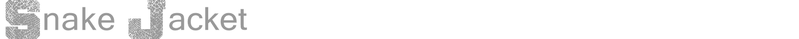 Snake Jacket font preview