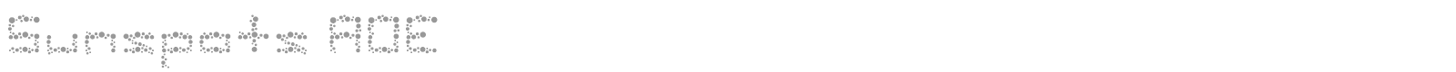 Sunspots font preview