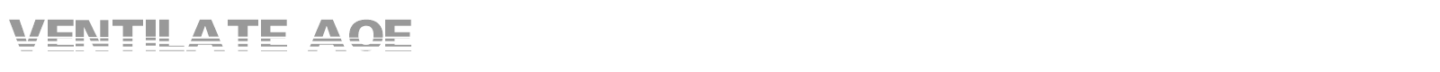 Ventilate font preview