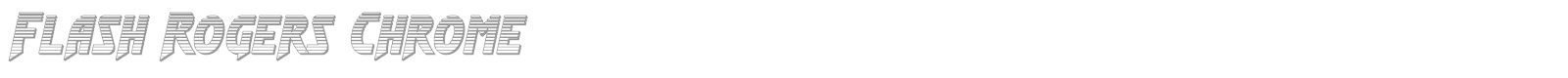 Flash Rogers Super-Italic font preview