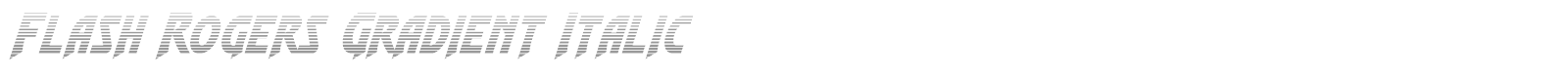 Flash Rogers Super-Italic font preview
