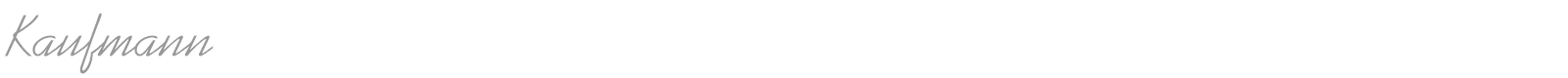 Kaufmann font preview