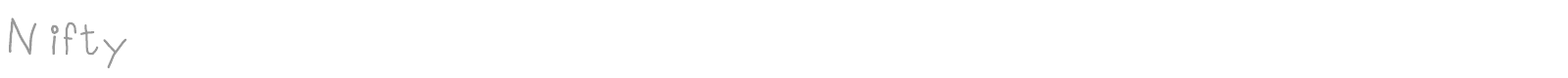 Nifty font preview