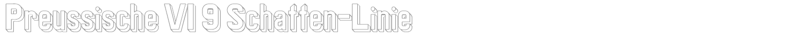 Preussische VI9 font preview