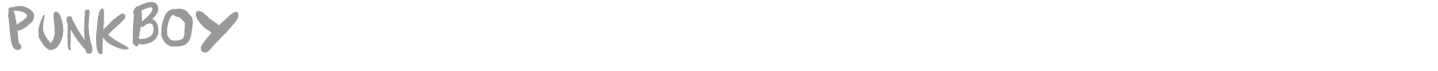 Punkboy font preview