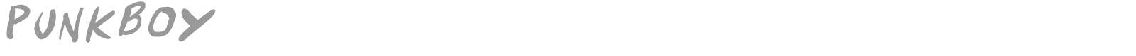 Punkboy font preview
