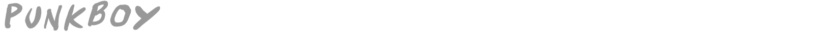Punkboy font preview