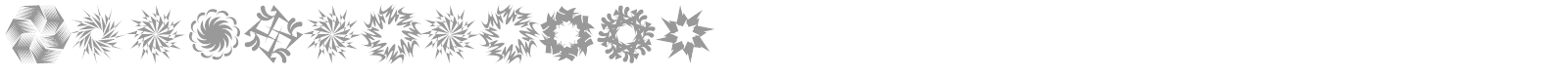WhirligigOne font preview