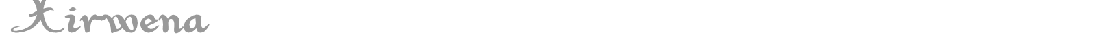 Xirwena font preview