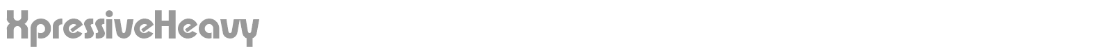 Xpress SF font preview