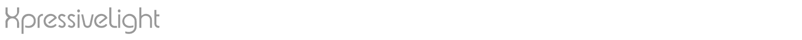Xpress SF font preview
