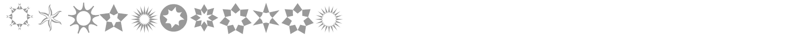 XStarPieces font preview