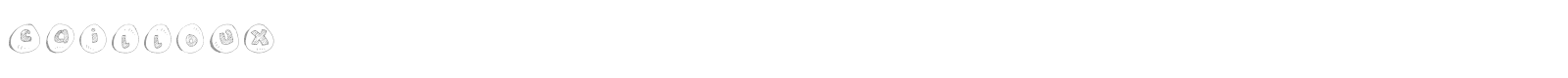 cailloux font preview