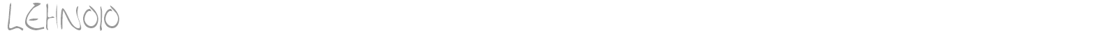 LEHN010 font preview
