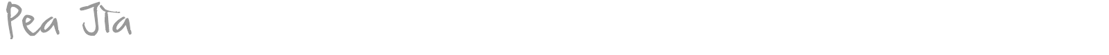 Pea Jia font preview