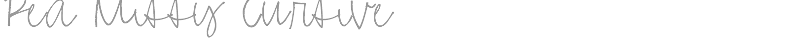 Pea Missy Cursive font preview