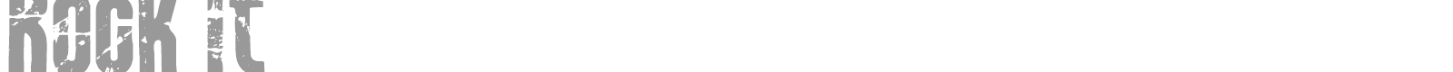Rock It font preview