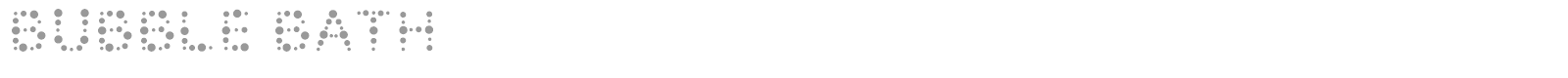 Roundabout font preview