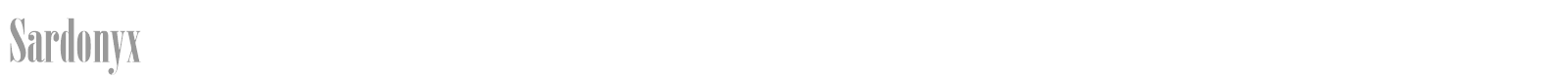 Font Sardonyx