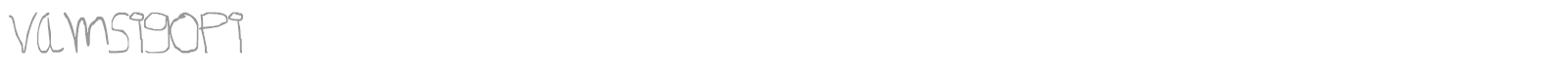 vamsigopi font preview