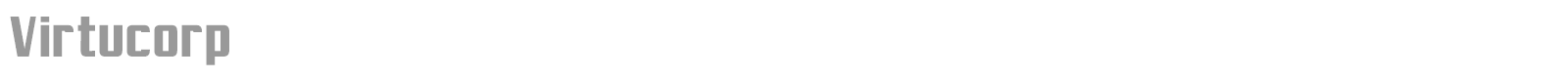 Virtucorp font preview