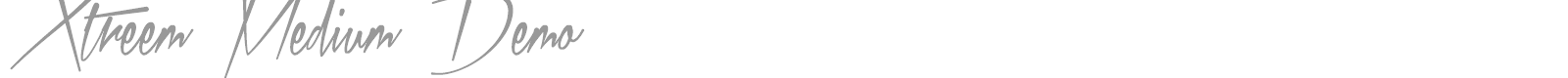 Xtreem Fat Demo font preview