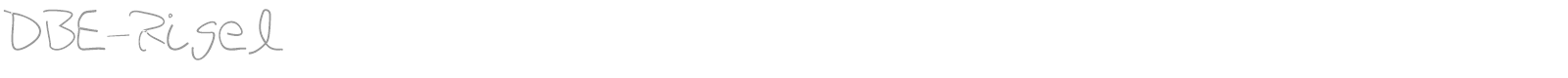 DBE-Rigel font preview