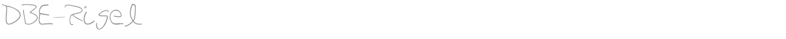 DBE-Rigel font preview