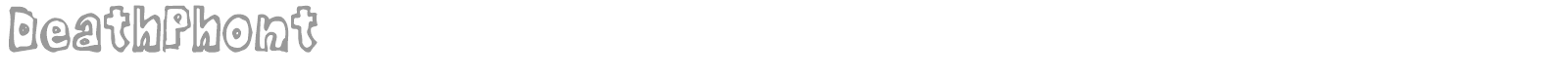 DeathPhont font preview