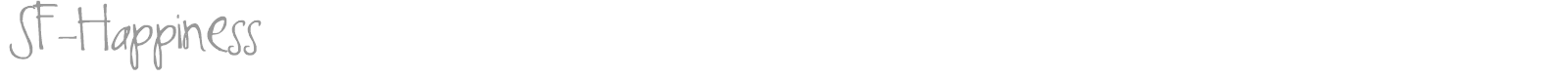 SF-Happiness font preview