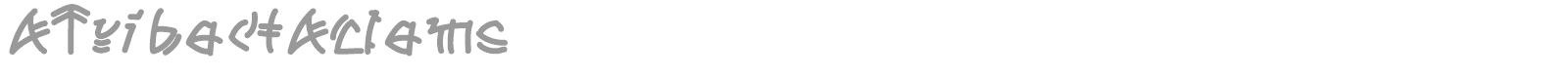 ATribeofAclems font preview