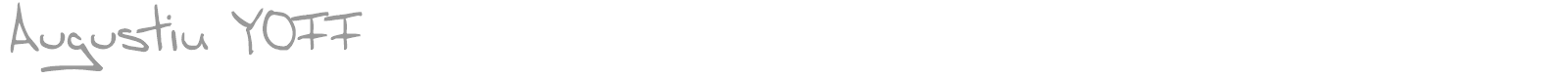 Augustin YOFF font preview