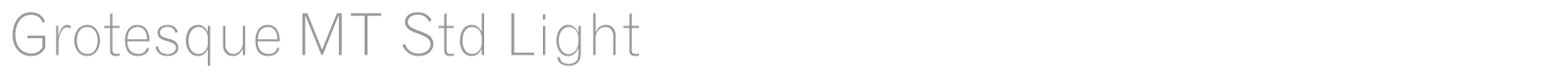 Grotesque MT font preview