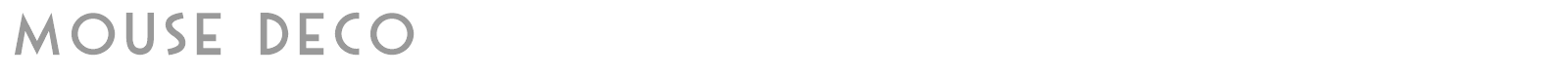 Mouse Deco font preview