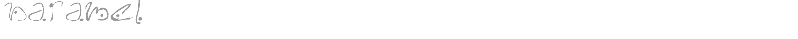 Naramel font preview