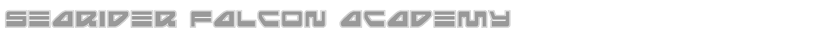 Searider Falcon Super-Italic font preview