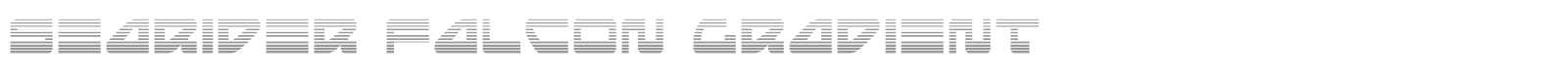 Searider Falcon Super-Italic font preview