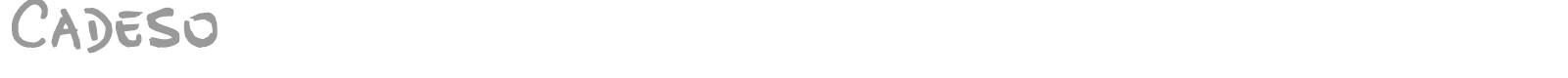Cadeso font preview