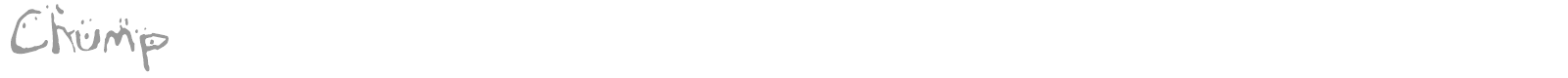 Chump font preview