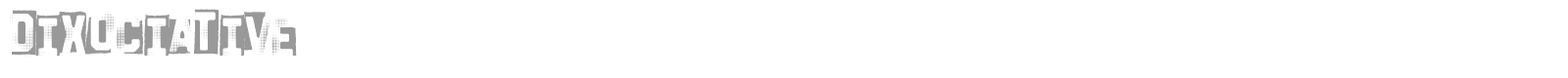 Dixociative font preview