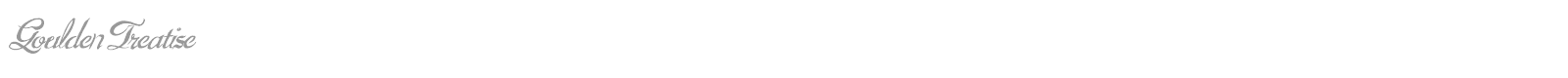 GouldenTreatise font preview