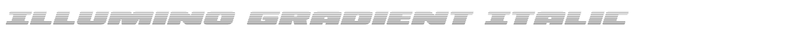 Illumino Extra-Condensed Italic font preview