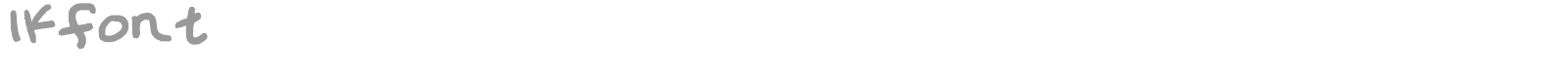 lkfont font preview