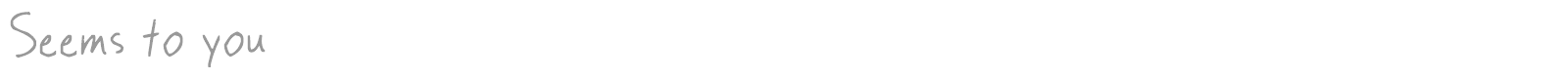 Seems to you font preview
