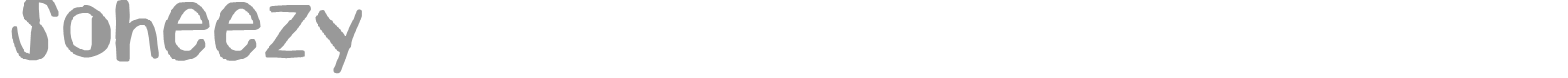 soheezy font preview