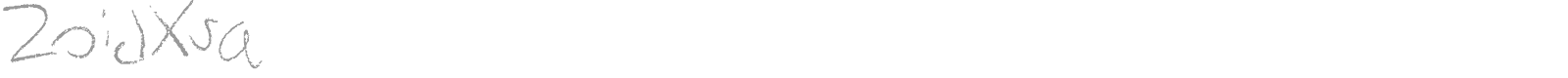 ZoidXsa font preview
