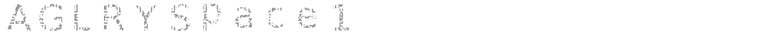 AGLRY Space 1 font preview