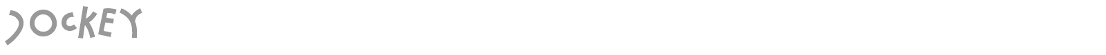 Jockey font preview